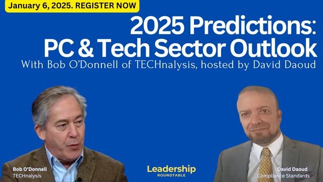 AI-Powered PCs, Industry Trends, and 2025 Outlook, with Bob O’Donnell